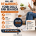 Dog owner accidentally rewarding bad behavior during training at home